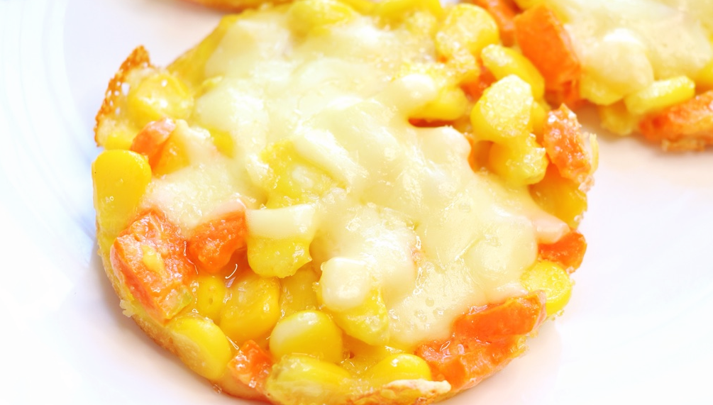 【芝士玉米餅】做法步驟圖 鮮嫩又拉絲 出鍋孩子搶著吃-起舞食譜網