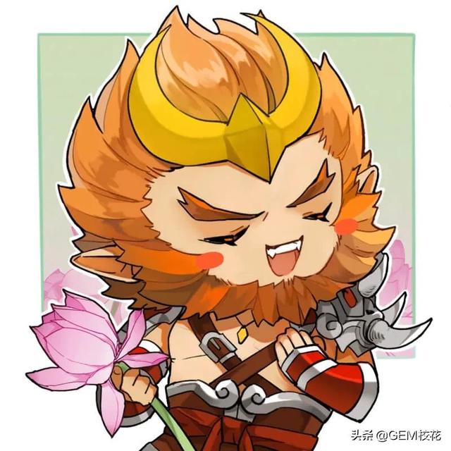 王者荣耀卡通头像，王者荣耀。高清（王者荣耀微信全英雄头像你get了吗）