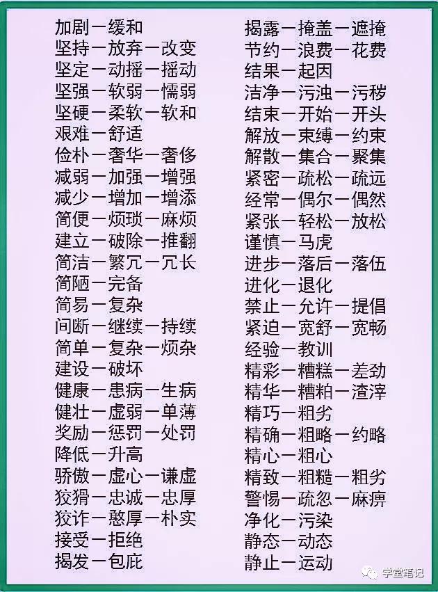 好像的近义词（语文老师1000个近义词与反义词）