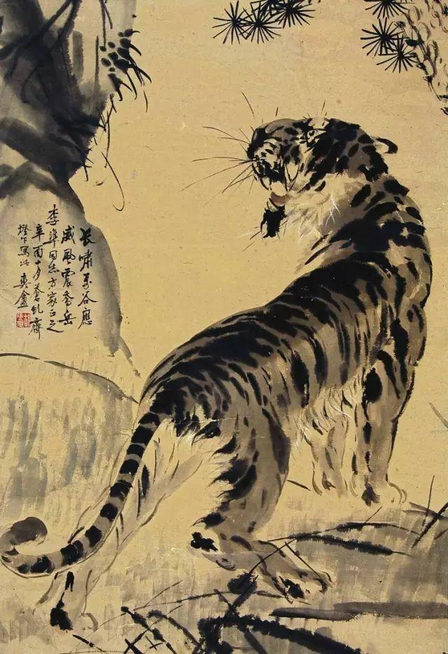 哪位著名画家擅长画虎，哪位著名画家擅长画虎画（“被埋没的画虎大师”胡爽庵）