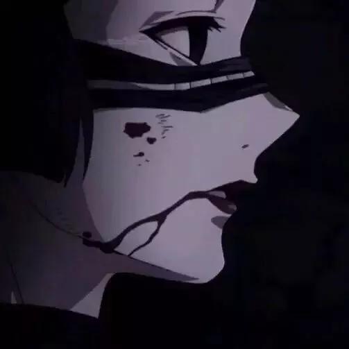 祁宋  风格日系黑白二次元动漫情头，微信头像，祁宋  风格日系黑白二次元动漫情头（黑白动漫情头）