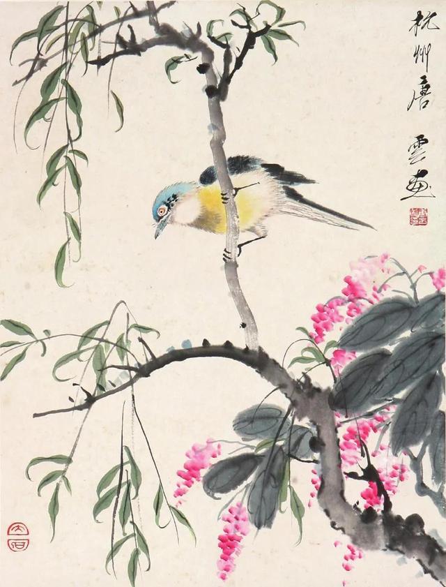 一步一步画柳树，一分钟简笔画—跟我一起画柳树（品读Ⅰ九位大师画春柳）