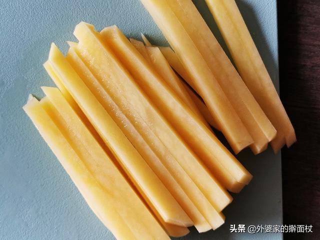 自制薯条和冷冻薯条区别，不加淀粉制作的薯条会好吃么