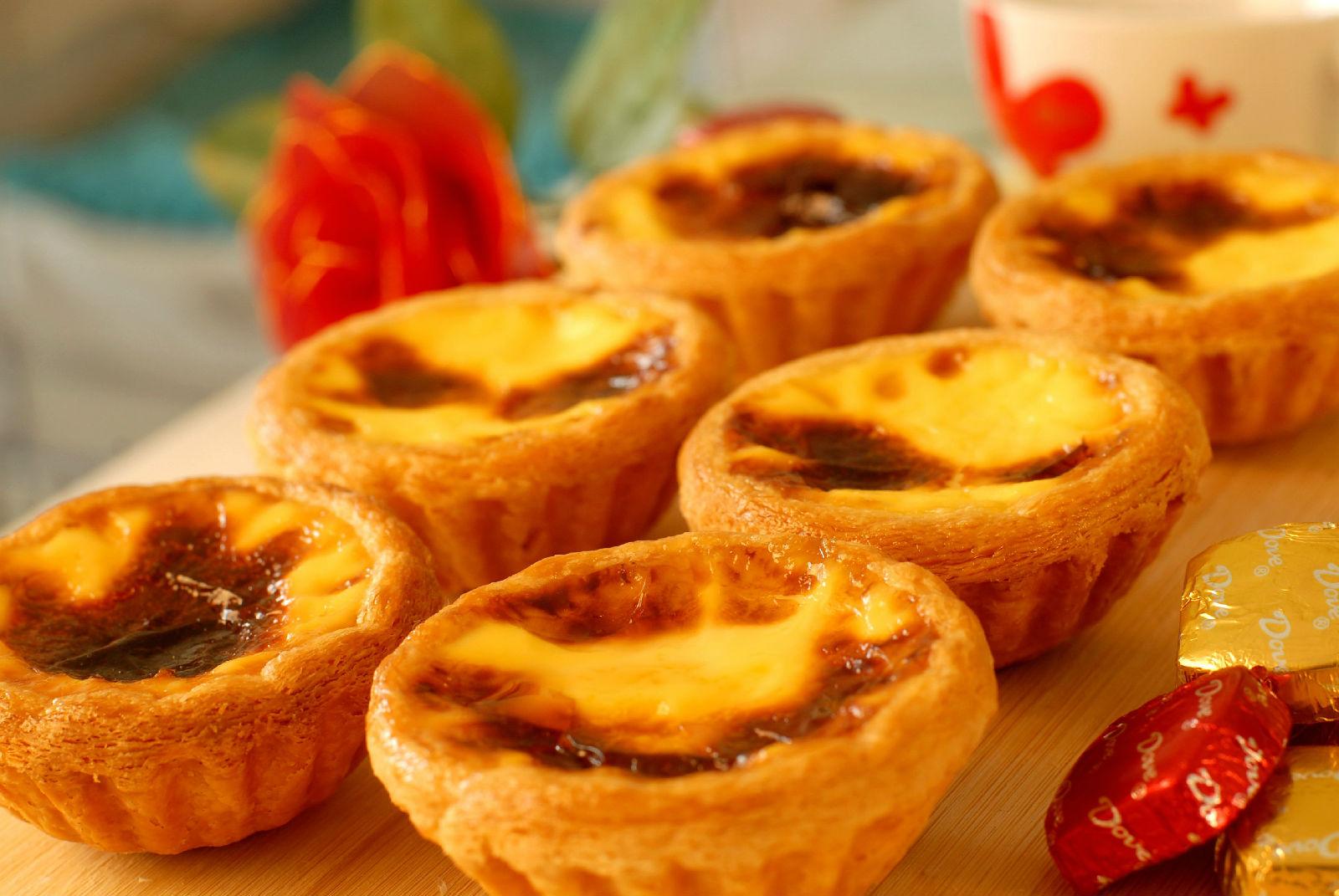 圖片[1]-【葡式蛋撻】做法步驟圖 奶香十足 下午茶首選-起舞食譜網