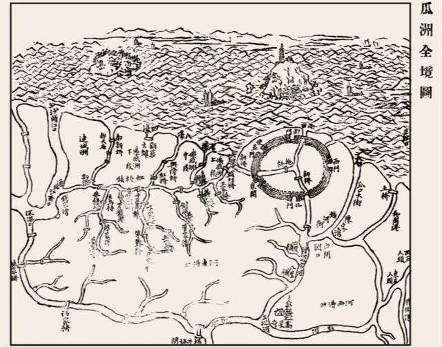 瓜州隶属于今天扬州的什么地方，瓜州隶属于今天的哪里（大国津渡　芳甸瓜洲）