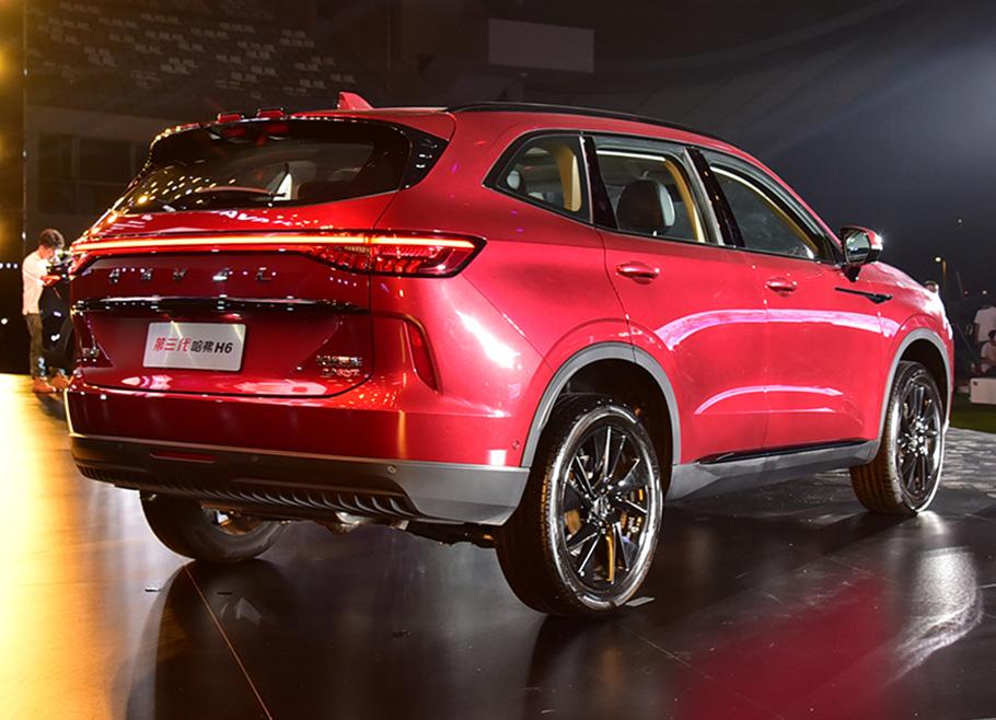 新一代h6哈弗换装新前脸搭载两种动力137万起