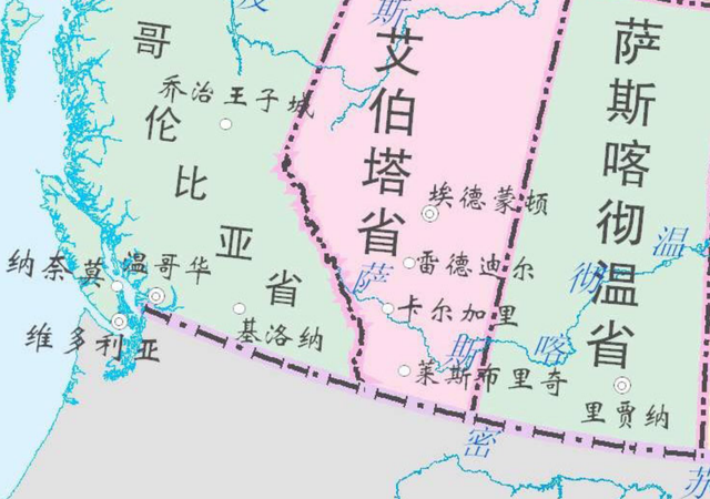 卡尔加里属于加拿大哪个省，卡尔加里属于加拿大哪个省地图（大庆超过加拿大的卡尔加里、温哥华）