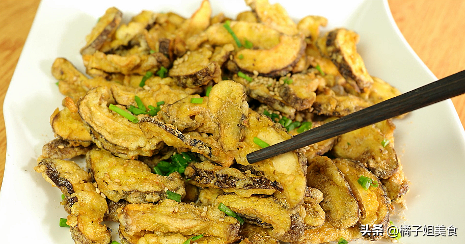 图片[8]-【油炸香菇】做法步骤图 外酥里嫩 连孩子都抢着吃！-起舞食谱网