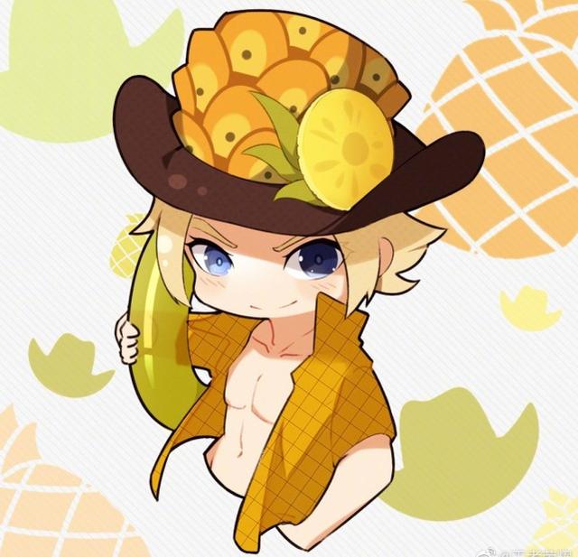 上天入地我最可爱 超可爱的剪刀手美女头像微信，上天入地我最可爱 超可爱的剪刀手美女头像（用“水果版”的王者荣耀英雄当作头像）