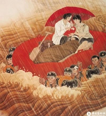 王天胜国画精品欣赏，现代工笔画院院长王天胜作品
