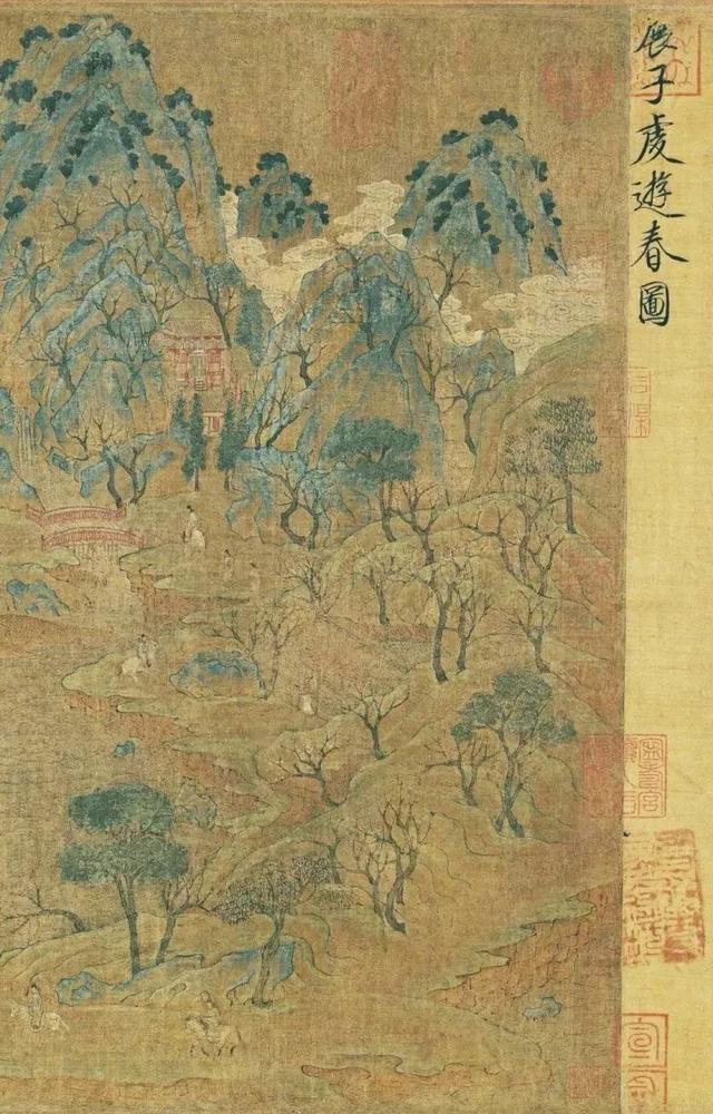 中国现存最早的山水画是哪一个，中国现存最早的一幅山水画是什么（中国存世最古老的山水画）