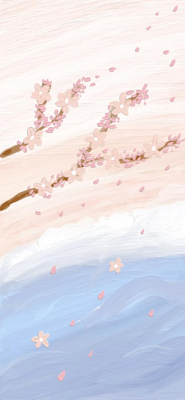 小清新壁纸，小清新壁纸卡通（小清新春日插画壁纸，超级养眼图片）