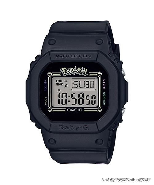 babyg手表怎么调时间，卡西欧babyg手表怎么调时间（卡西欧推出皮卡丘联名款BABY-G手表）