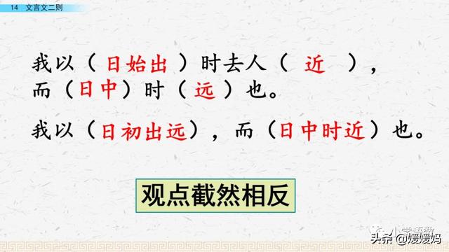 为是其智弗若与曰非然也的意思，为是其智弗若与曰非然也的意思是（六年级下册语文第14课《文言文二则》图文详解及同步练习）
