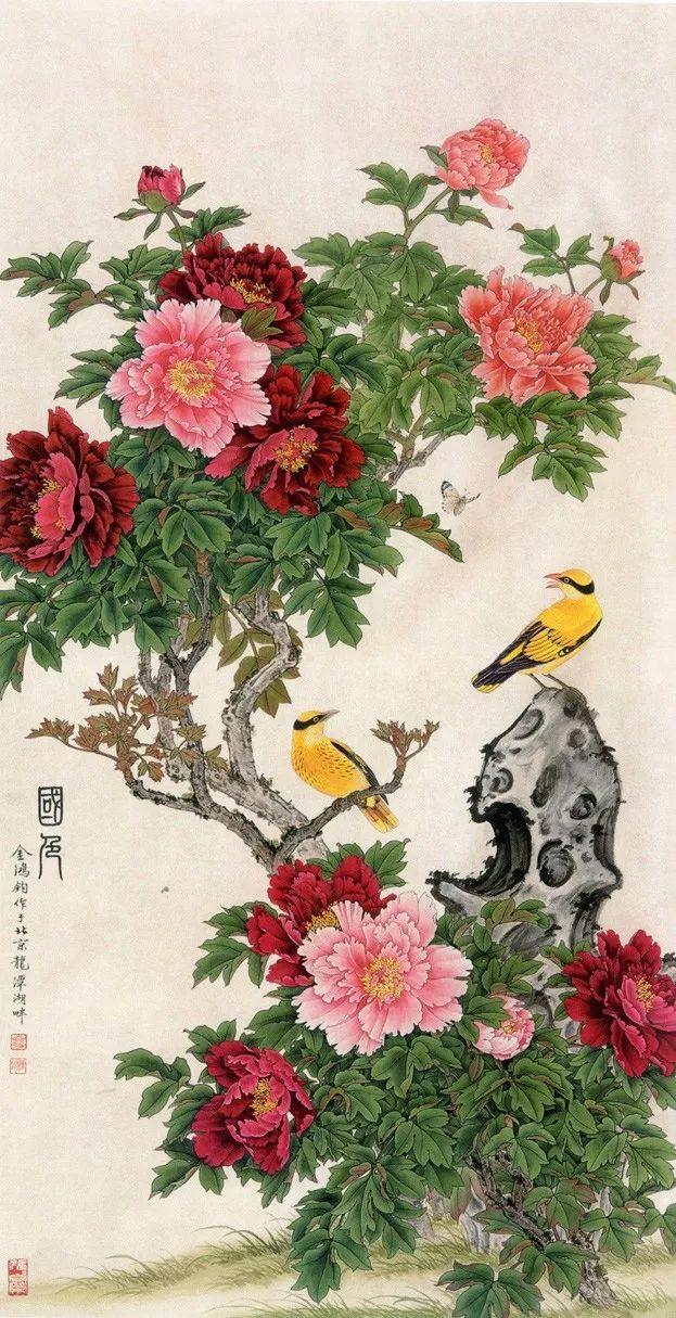 pp头像(金鸿钧工笔花鸟画) - 赤虎壹号