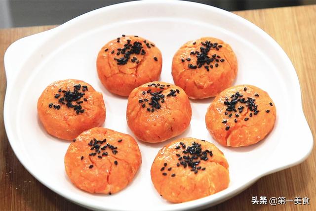 红薯芝士饼做法大全，红薯中加1块芝士