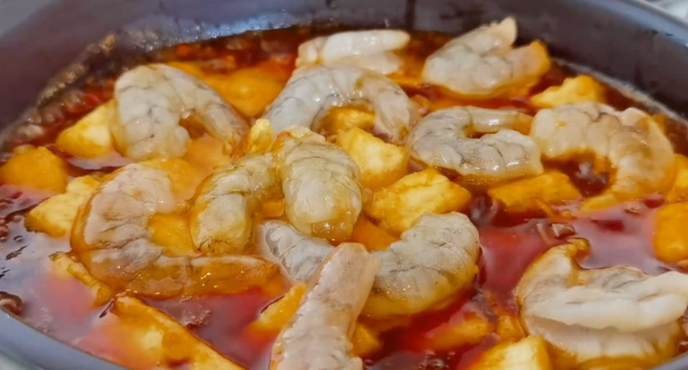 圖片[6]-【大蝦豆腐煲】做法步驟圖 鮮嫩入味 小孩常吃身體長得壯-起舞食譜網