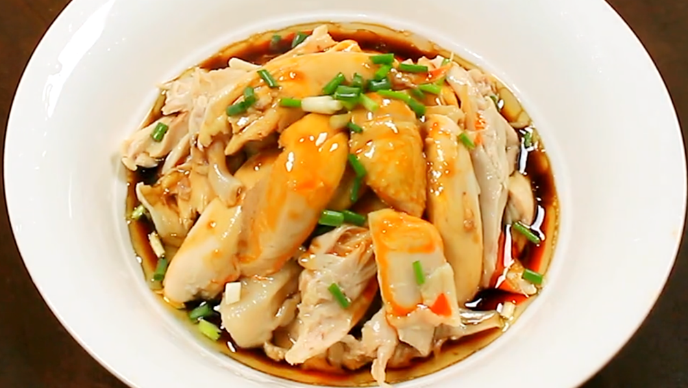 图片[1]-【懒人版葱油鸡】做法步骤图 简单又美味 2分钟学会-起舞食谱网