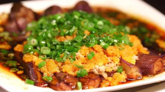 圖片[1]-【咸蛋黃茄子】做法步驟圖  就連厭食的小孩都要多吃?xún)赏腼?起舞食譜網(wǎng)