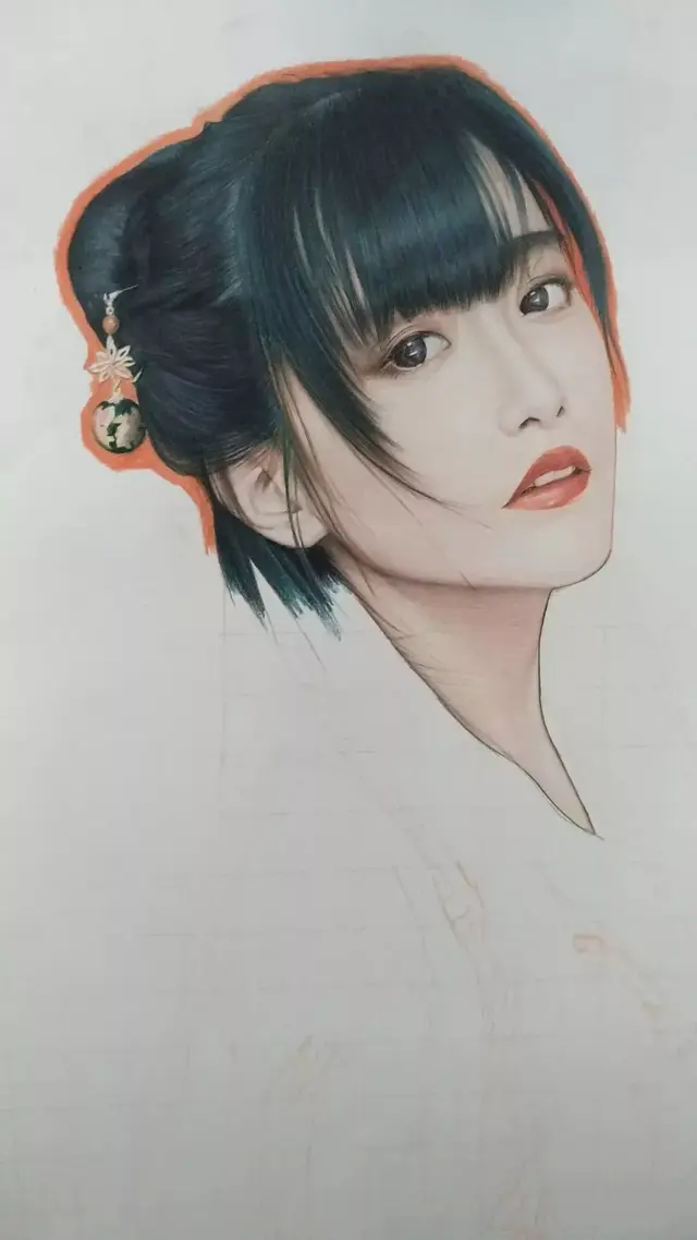 如何手绘古风人物，古风人物手绘怎么画（手把手教你画一位红衣古风女子）