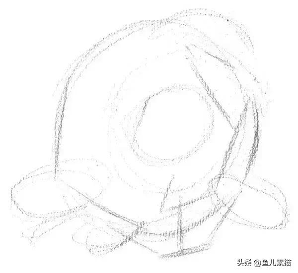 牡丹简笔画的画法，牡丹简笔画的画法图片大全（八步让你速成素描牡丹花）