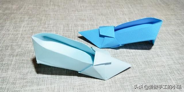 （diy折纸）教你折一个小拖鞋，（diy折纸教你折一个小拖鞋（漂亮鞋子折纸教程合集）