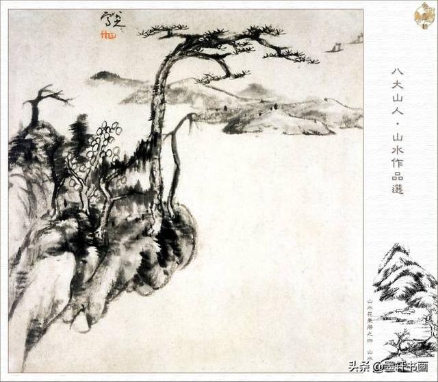 朱耷代表作品有哪些，朱耷著名作品（八大山人朱耷·花鸟作品精選）