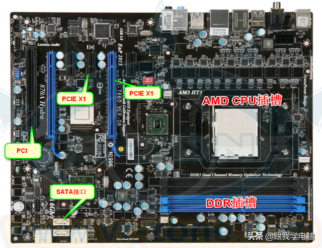电脑主板维修方法大全，电脑主板维修方法大全图解（首先必须了解主板接口）