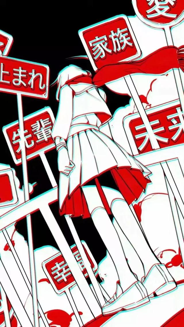 黑暗+丧风格图片，微信头像，黑暗+丧风格图片（每日壁纸丨黑色系列丧气壁纸）