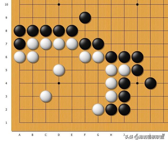 围棋三十六种杀法，围棋的基本杀法——虎口逃生杀法（8种\