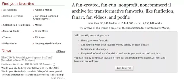 ao3是个什么软件，ao3是啥意思（AO3死后的一次失败重建）