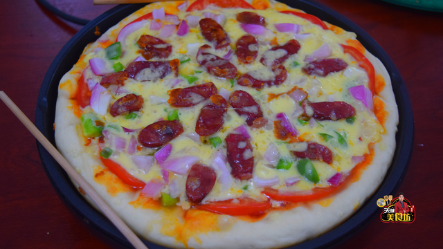 正宗披萨的做法，教你从饼皮开始在家做