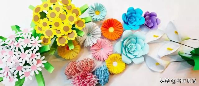 教师节礼物折纸手工花，手工折纸教程（教师节创意手工：一张纸）