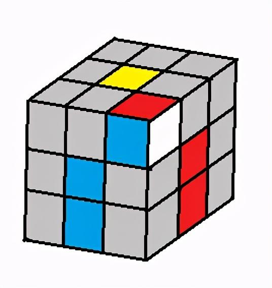 魔方第一层公式，魔方第一层快速形成立体十字（只用两条公式复原魔方）