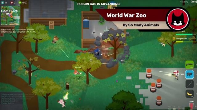 史上最萌逃杀游戏，《超级动物大逃杀》Steam上架