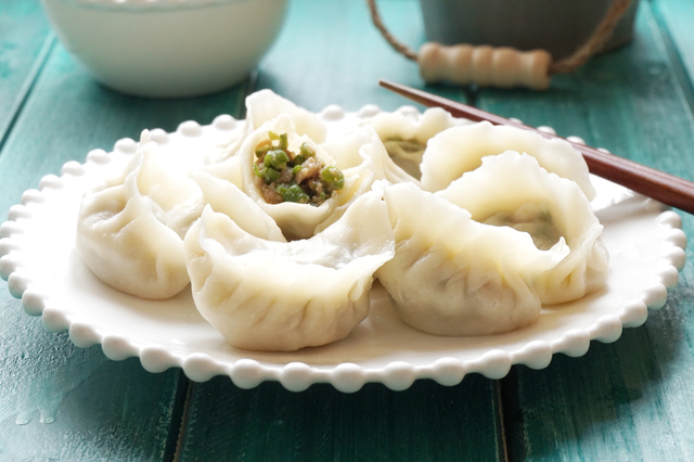 豆角肉馅饺子怎么调馅，豆角素馅饺子怎么调馅（大肉馅饺子怎么调馅）