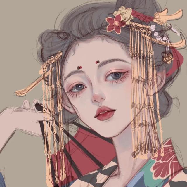 古风女生头像微信，古风女生头像（超多好看的古风女生头像任你选）