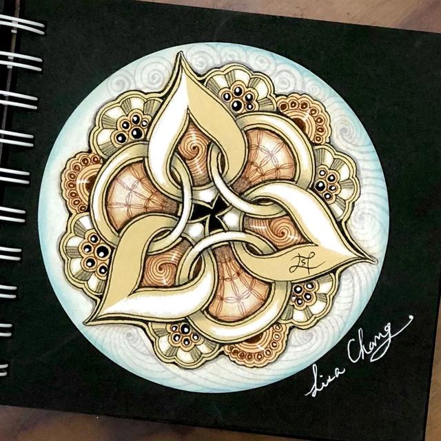 几步画出美丽画面，水粉画教程（5个步骤教你用最普通的笔）