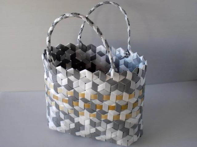 手工纸折手提篮，手工纸折手提篮教程（26款打包带编的包包）