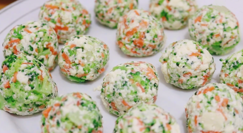 圖片[5]-【西藍花豆腐丸子】做法步驟圖 不炒不涼拌 孩子多吃長得高-起舞食譜網