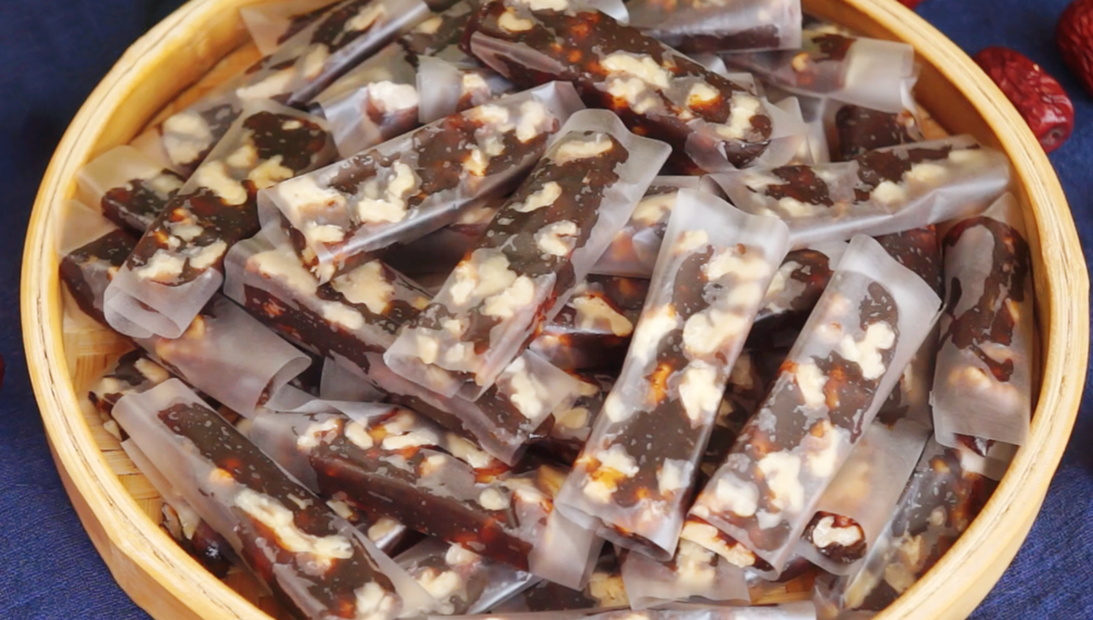 【紅棗核桃糕】做法步驟圖 比阿膠糕還好吃 太棒了-起舞食譜網