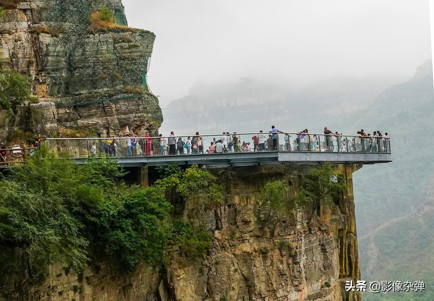 十渡玻璃栈道(野三坡高山漂流玻璃栈道)