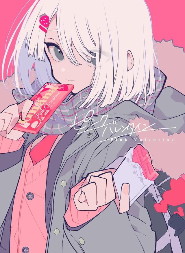 画师:望月けい，微信头像，画师:望月けい（这种线条硬朗独特画面美感）