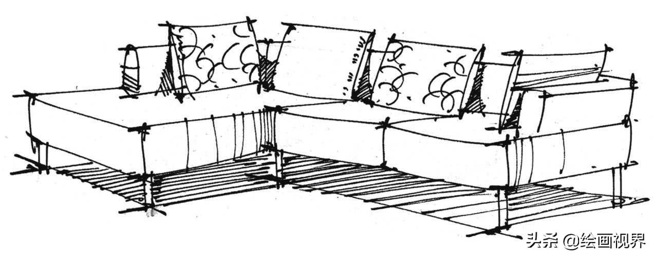 家具手绘(零基础钢笔画) - 赤虎壹号