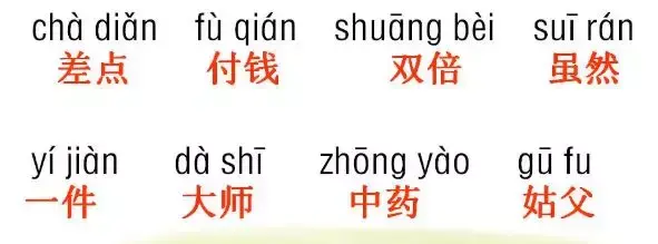 带有子的四字词语，带有之子字的四字词语（部编三年级语文下册各单元听写的词语+知识点）