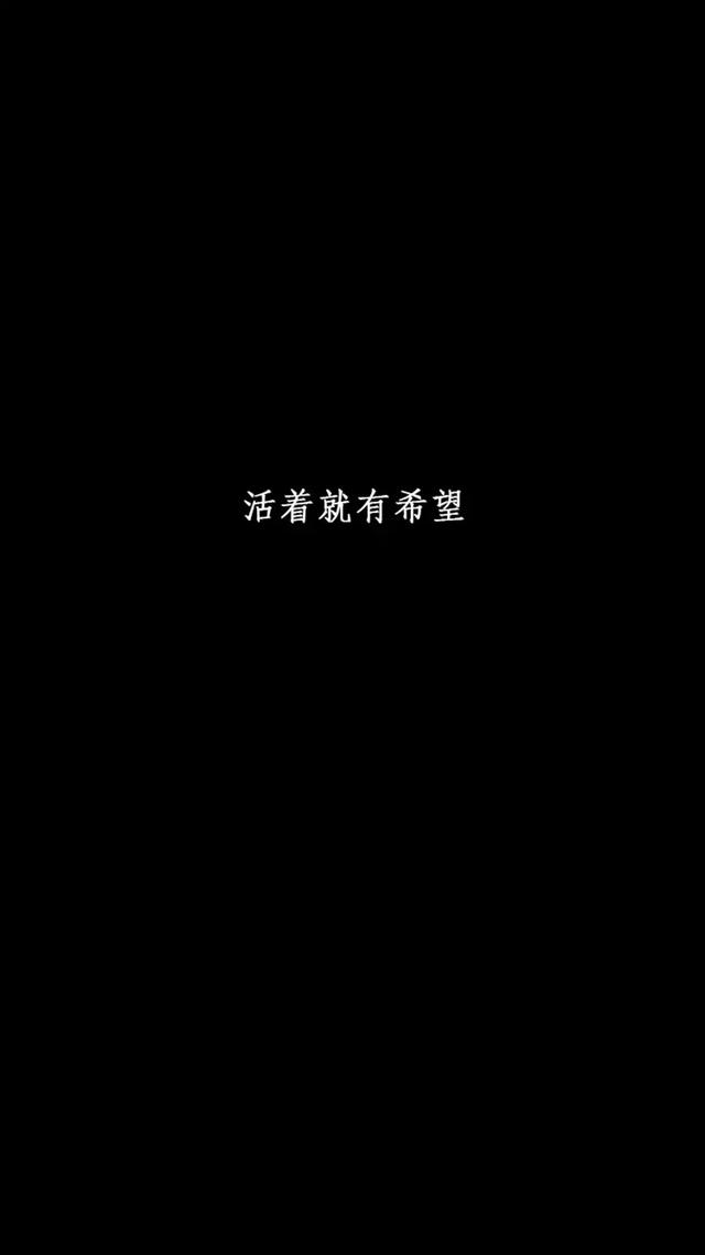 黑底白字文字图片，黑底白字图片 纯文字（壁纸/黑底白字）