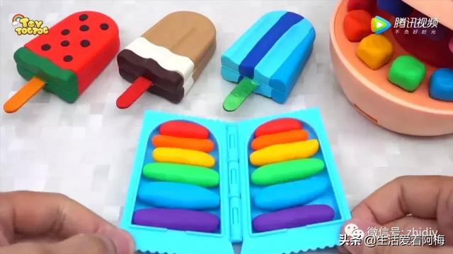 粘土食物教程，超轻粘土食物教程（这种冰棒再好看也别吃）