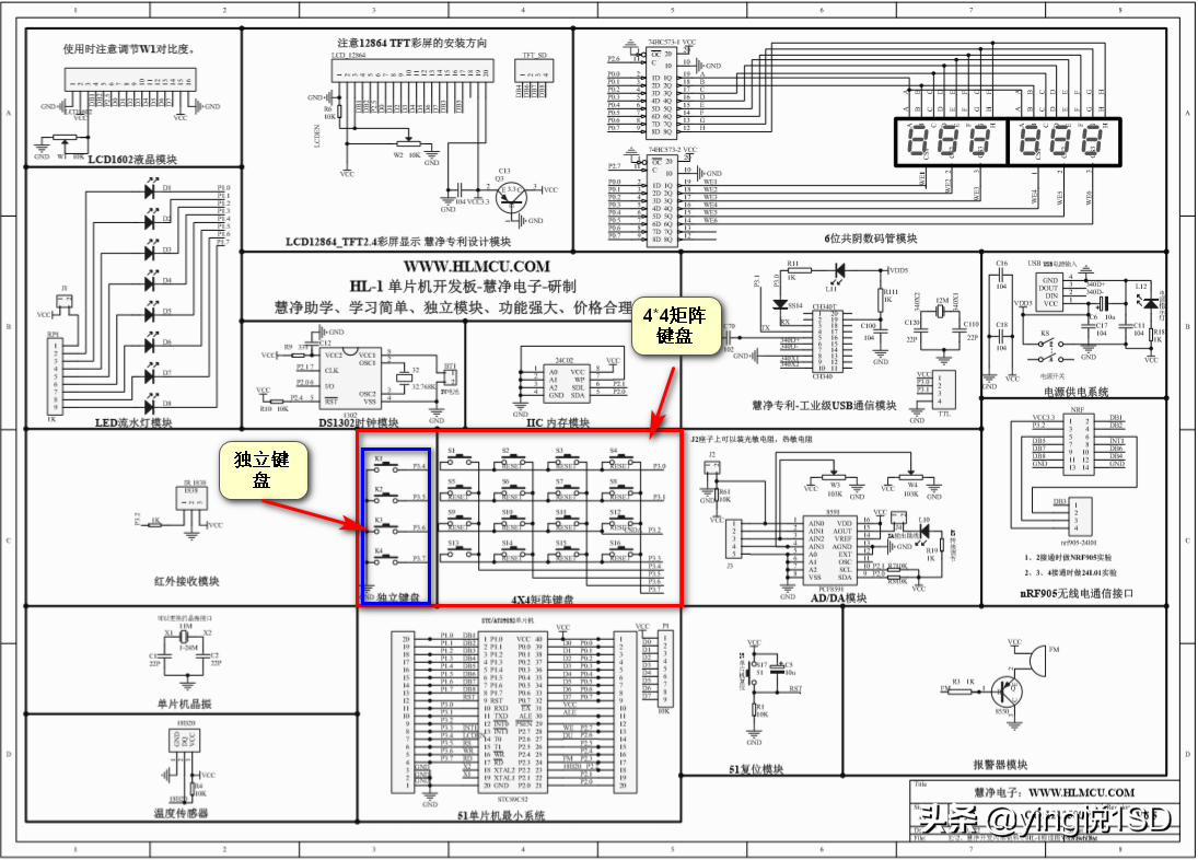 驾驶证满分学习的几种方式，单片机学习第四课——行列式键盘