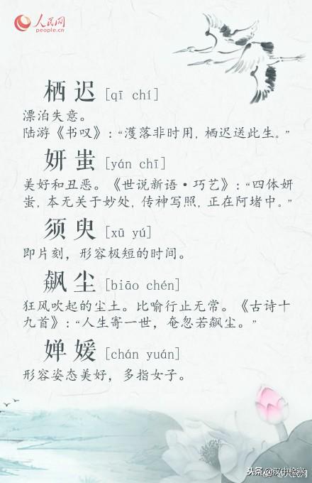 菡萏怎么读，菡萏香销翠叶残,西风愁起绿波间（考考你，这些词语你都会念吗）