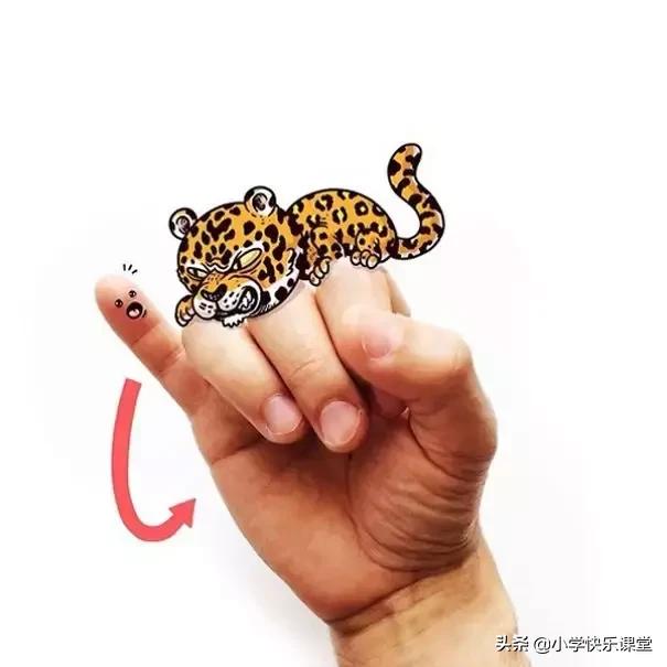  豹子用英语怎么说，豹子英语是什么（小学26个英文字母的有趣手势法） 